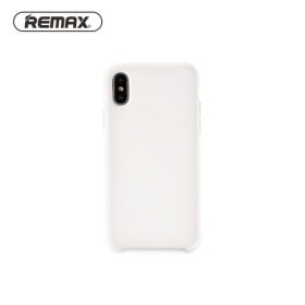   iPhone X / XS (5,8") szilikon tok, hátlap tok, fehér, matt, Remax RM-1613