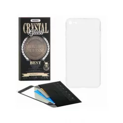   iPhone 7 Plus / 8 Plus (5,5") előlapi üvegfólia, 3D PET, fekete, Remax GL-08