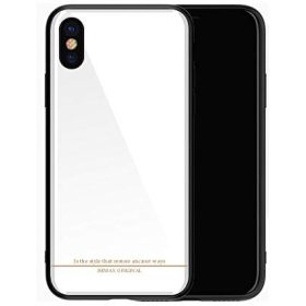   Remax RM-1653 iPhone X / XS (5,8") fehér fényes hátlap tok
