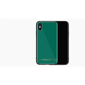   Remax RM-1653 iPhone X / XS (5,8") zöld fényes hátlap tok