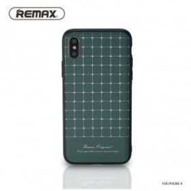   Remax RM-1660 iPhone X / XS (5,8") szürke műanyag hátlap tok