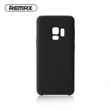 Remax RM-1613 Samsung Galaxy S9 szilikon tok, hátlap tok, SM-G960, fekete, matt