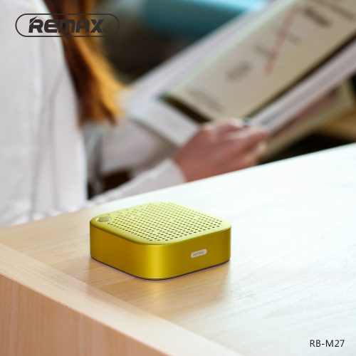 Bluetooth hangszóró, 3W, zöld, Remax RB-M15