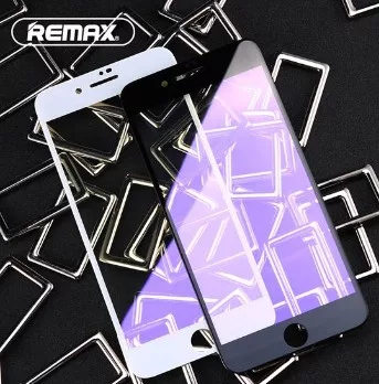 iPhone 7 / 8 / SE2 (4,7") előlapi üvegfólia, 9D, fehér, 0,22mm, Remax GL-32