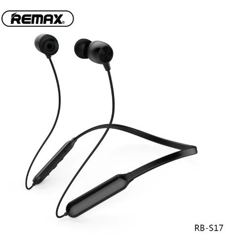 Remax RB-S17 fekete sport stereo bluetooth headset