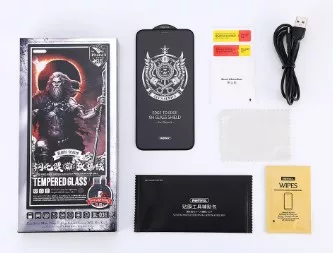 iPhone 7 Plus / 8 Plus (5,5") előlapi üvegfólia, 3D, fehér / matt, Remax GL-36
