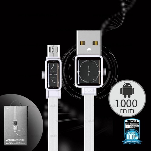 Remax RC-113m micro usb fehér adatkábel 2.4A 1m