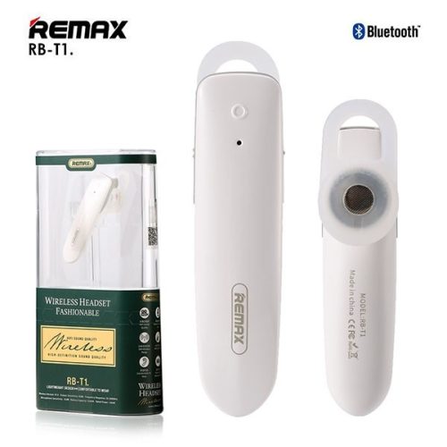 Remax RB-T1 fehér bluetooth headset