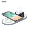 Remax RP-W13 3in1 (telefon, AirPods, iWatch) fehér vezeték nélküli (Wireless) töltő 2A 10W