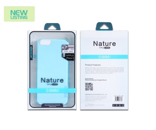 Nillkin Nature iPhone 6 6S Plus (5,5") átlátszó TPU szilikon prémium hátlap tok