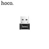 Type-C - USB-A 2.0 OTG adapter, fekete, Hoco UA6