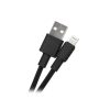 iPhone 8pin - USB-A adatkábel, gyors töltő kábel, fast charging, fekete, 1M, 2.4A, Hoco X29