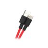 Type-C - USB-A adatkábel, gyorstöltő kábel, fast charge, piros, 1M, 3A, Hoco X29