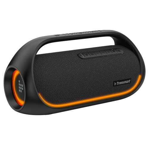 Tronsmart Bang bluetooth party hangszóró, power bank funkció, LED világítás, fekete, 60W, IPX6