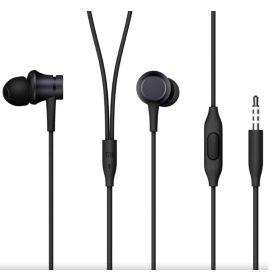   Xiaomi Mi In-Ear Basic stereo headset, 3.5mm jack, mikrofonnal, fekete, gyári, ZBW4354TY