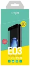 iPhone 6 / 6S Plus (5,5") előlapi üvegfólia, 3D, fehér, Dotfes E03