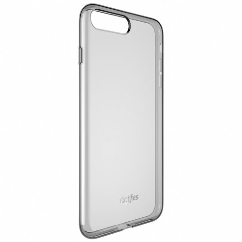 Dotfes G04 iPhone 7 Plus (5,5") iPhone 8 Plus (5,5") fekete TPU szilikon prémium hátlap tok