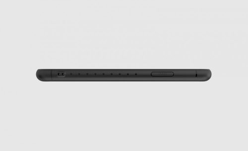 Dotfes G06 iPhone X XS (5,8") fekete prémium hátlap tok