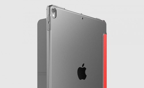 iPad Pro 10,5" 2018 tablet tok, origami tok, arany, Dotfes L01