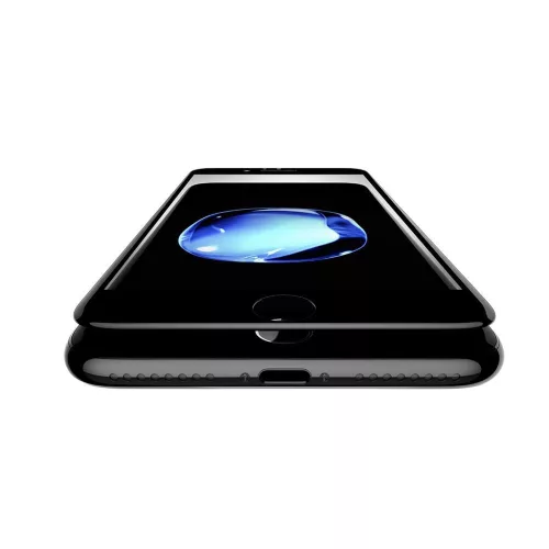 iPhone 6 Plus / 6S Plus (5,5") előlapi üvegfólia, 3D, fekete, Dotfes E04