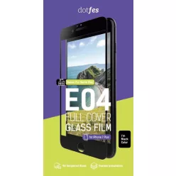   iPhone 7 Plus / 8 Plus (5,5") előlapi üvegfólia, 3D, fehér, Dotfes E04