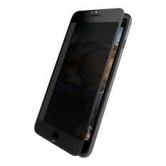iPhone 7 Plus / 8 Plus (5,5") előlapi üvegfólia, betekintésvédős, 3D, fekete, Dotfes E05
