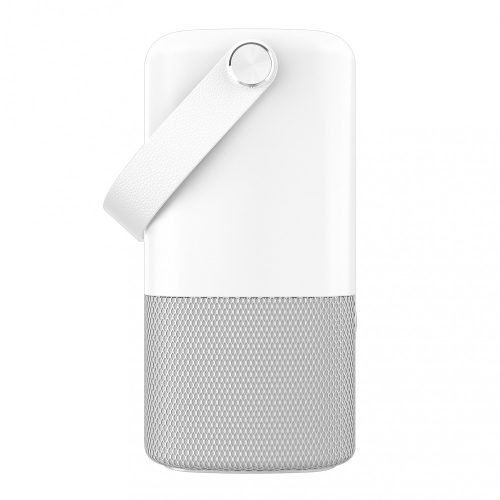 Bluetooth hangszóró + lámpa, 2.5W, fehér, Dotfes H05