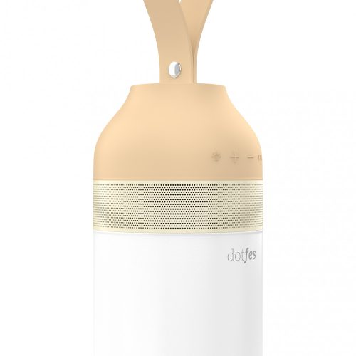 Dotfes H04 barna bluetooth hangszóró+lámpa