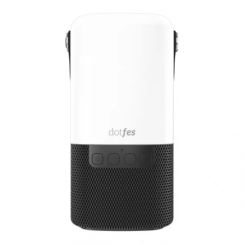 Bluetooth hangszóró + lámpa, 2.5W, fekete, Dotfes H05