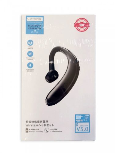 Letang LT-LY-20 fekete bluetooth headset