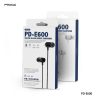 Stereo headset fülhallgató jack (3.5mm), fekete, Remax Proda PD-E600