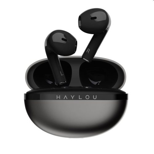 Stereo bluetooth headset vezeték nélküli töltőtokkal, TWS, fekete, Xiaomi Haylou X1 2023