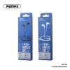 Remax RW-108 fekete stereo headset 3.5 mm jack csatlakozóval