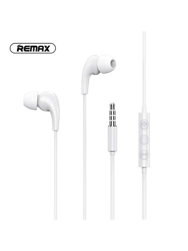 Remax RW-108 fehér stereo headset 3.5 mm jack csatlakozóval