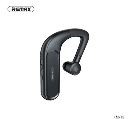 Remax RB-T2 fekete bluetooth headset csomagolt