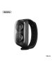 Remax TWS-15 stereo bluetooth headset dokkoló állomással fekete okospántban