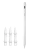 Érintő ceruza Apple táblagépekhez, fehér, Type-C csatlakozó, 6db póthegy, T-PHOX STYLUS ERA 1