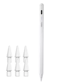   Érintő ceruza Apple táblagépekhez, fehér, Type-C csatlakozó, 6db póthegy, T-PHOX STYLUS ERA 1