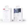 Hálózati töltőfej, 1xUSB, 3A / 18W, fehér, XO-CE33