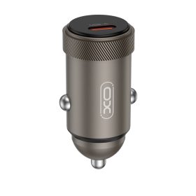 Szivartöltő fej 1xType-C, PD 30W, fekete, XO CC70