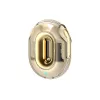 Stereo bluetooth headset vezeték nélküli töltőtokkal, TWS, BT5.4, bézs, XO X43 Colorful