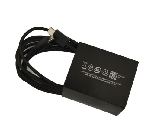 Samsung Type-C - Type-C gyorstöltő adatkábel, gyári, fekete, 3A / 60W, 1.8M, EP-DX310JBE (CSOMAGOLÁS NÉLKÜLI)