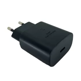   Samsung hálózati gyors töltőfej Type-C csatlakozóval, gyári, 25W / 3A, fekete, EP-TA800EBE (CSOMAGOLÁS NÉLKÜLI)