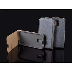   Sony Xperia X Mini/Compact grafitszürke szilikon keretes vékony flip tok