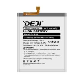   Samsung Galaxy A34 / A54 akkumulátor, 5000mAh, EB-BA346ABY, EB-BA546ABY, SM-A346, SM-A546, Deji
