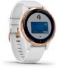 Garmin Vívoactive 4S fehér - rose gold okosóra