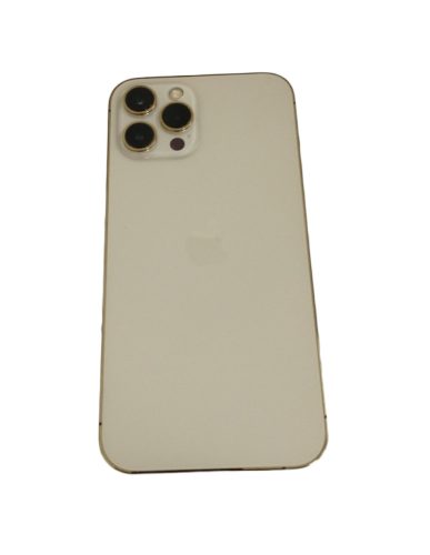 [K.ÁFA] Apple iPhone 12 Pro Max 128GB mobiltelefon, arany, Grade A2, akku 84%, (HASZNÁLT, DOBOZ ÉS TARTOZÉK NÉLKÜL) 