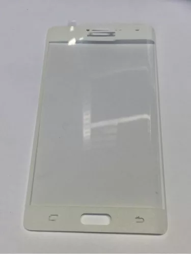 Samsung N915F Galaxy Note Edge hajlított fehér 0,3mm előlapi üvegfólia