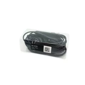   Samsung stereo headset, 3.5mm jack csatlakozó, hangerőszabályzós, gyári, fekete, AKG EO-IG955 (CSOMAGOLÁS NÉLKÜLI)