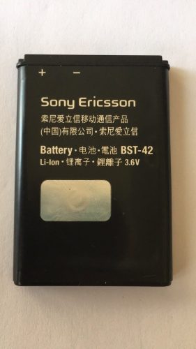 Sony Ericsson BST-42 gyári akkumulátor 930mAh 72 órás